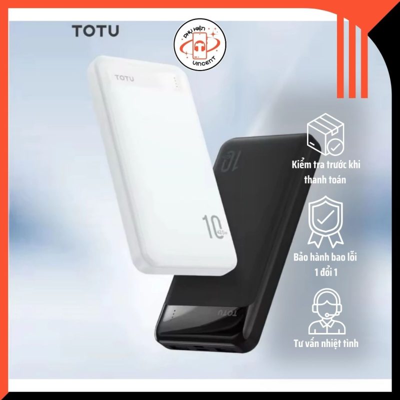 Sạc dự phòng 42.5W ToTu 10000mAh