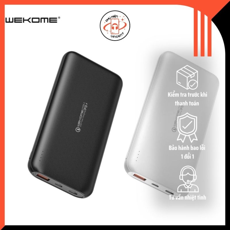 Sạc dự phòng WEKOME WP-187 10000mAh