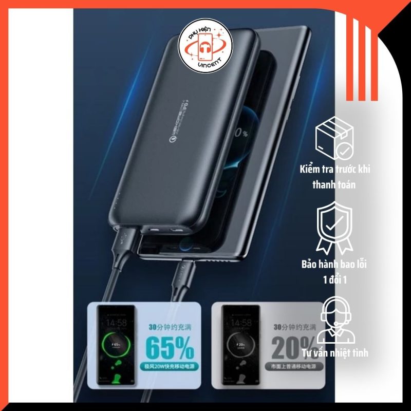 Sạc dự phòng WEKOME WP-187 10000mAh