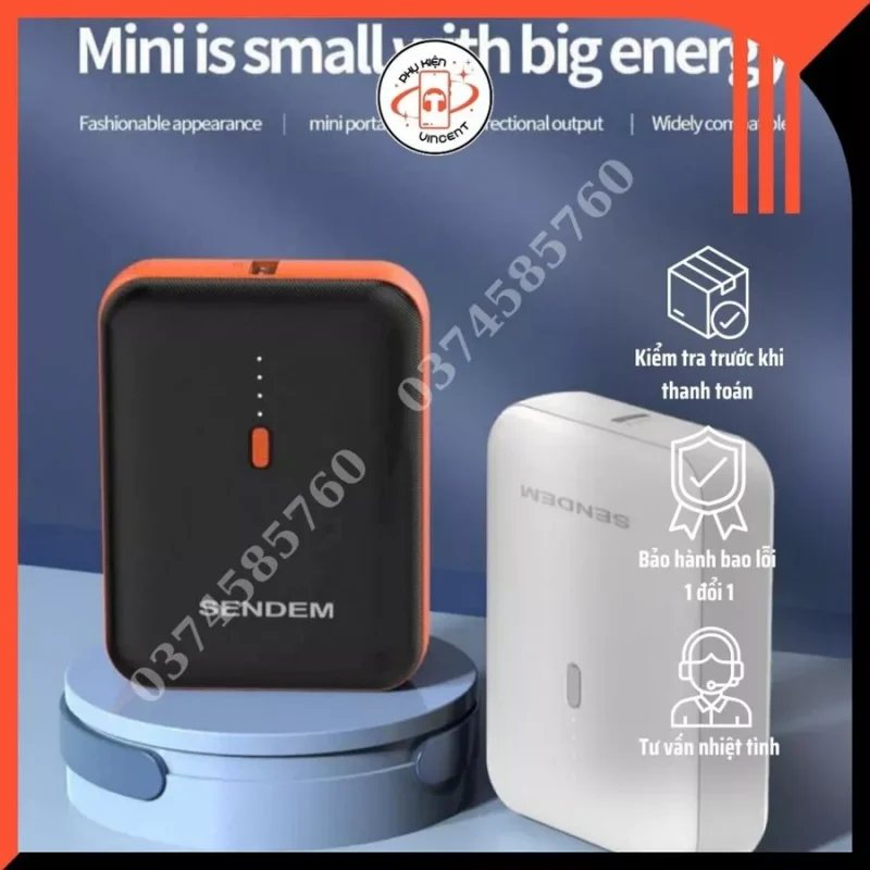 Sạc dự phòng Sendem P500 10000Mah