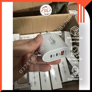 CỦ SẠC NHANH 3 CỔNG PD40W
