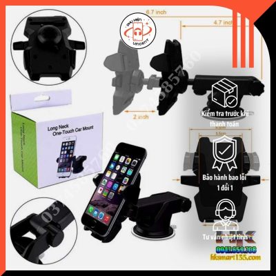 GIÁ ĐỠ ĐIỆN THOẠI LONG NECK ONE TOUCH CAR MOUNT